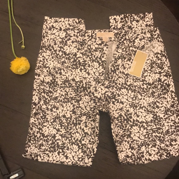 MICHAEL Michael Kors 'Miranda - Bluebell' Print Pants, Size 4, Size 6 - Picture 6 of 9
